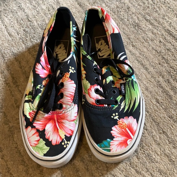 Vans Shoes - Floral vans